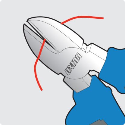 Slika Klešče stranske, ščipalne, 461/1BI, Unior