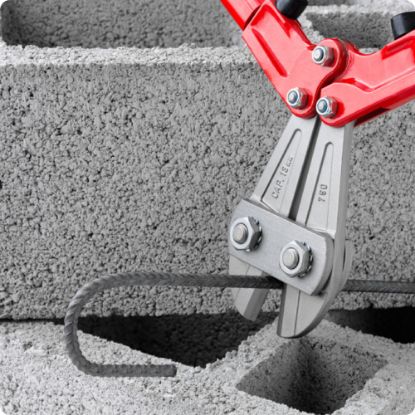 Slika Škarje za rezanje betonskega železa, 596/6A, Unior