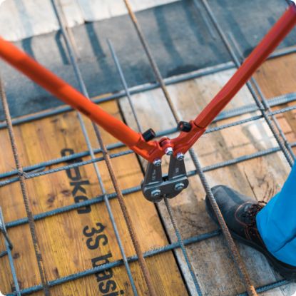 Slika Škarje za rezanje betonskega železa, 596/6A, Unior