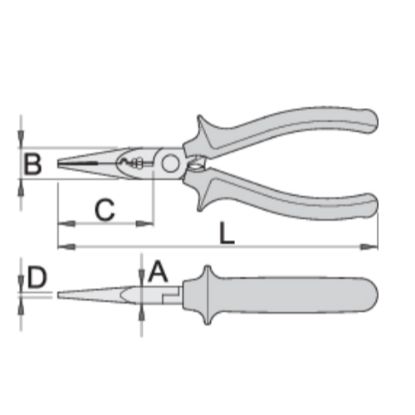Slika KLEŠČE ELEKTRIČARSKE, MULTIFUNKCIONALNE 160