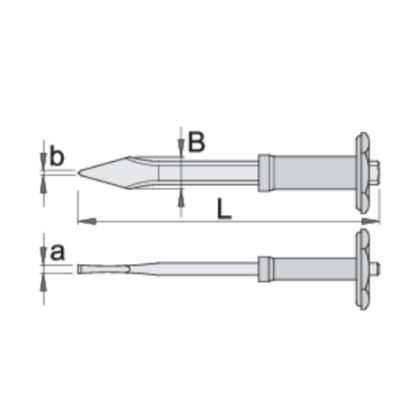 Slika SEKAČ KRIŽNI Z ROČAJEM 250