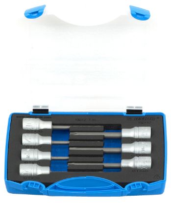 Slika GARNITURA VIJAČNIH NASTAVKOV S TX PROFILOM, DOLGIH, V PLASTIČNI KASETI TX20 - 50