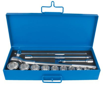 Slika GARNITURA NASADNIH KLJUČEV 3/4" V KOVINSKI KASETI 22 - 46/14