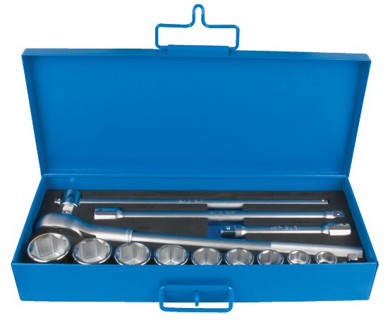 GARNITURA NASADNIH KLJUČEV 3/4" V KOVINSKI KASETI 22 - 46/14