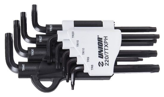 KLJUČ INBUS  TX profil Art.220/7TXPH v garnituri T9-T40 (1Gar=8Kos)