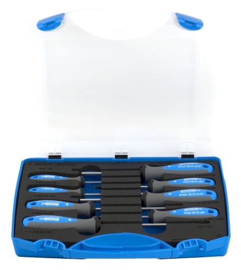 IZVIJAČI TBI Art.607PB8TBI v 8-delni garnituri v plastični kaseti