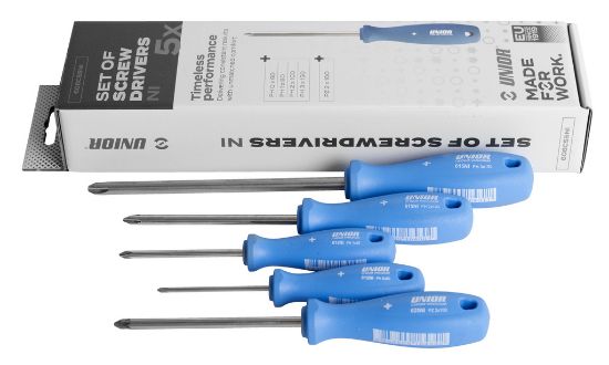 IZVIJAČI NI Art.608CS5NI v 5-delni garnituri v kartonu