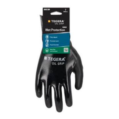 Slika Rokavice delovne sintetične Oil grip, Tegera, 8853R