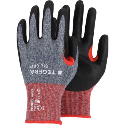 Slika Rokavice delovne sintetične Oil grip, Tegera, 8855