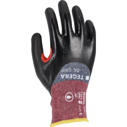 Slika Rokavice delovne sintetične Oil grip, Tegera, 8857