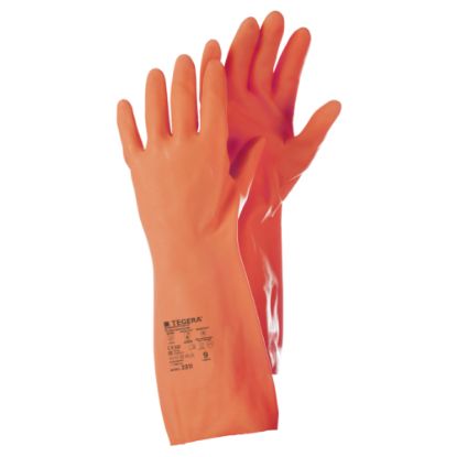 Slika Rokavice delovne za zaščito pred tek. in kemik. iz lateksa in neoprena, TEGERA C