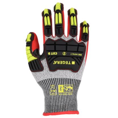 Slika Rokavice delovna za zaščito pred udarci RIG IMPACT 422 CUT D, TEGERA