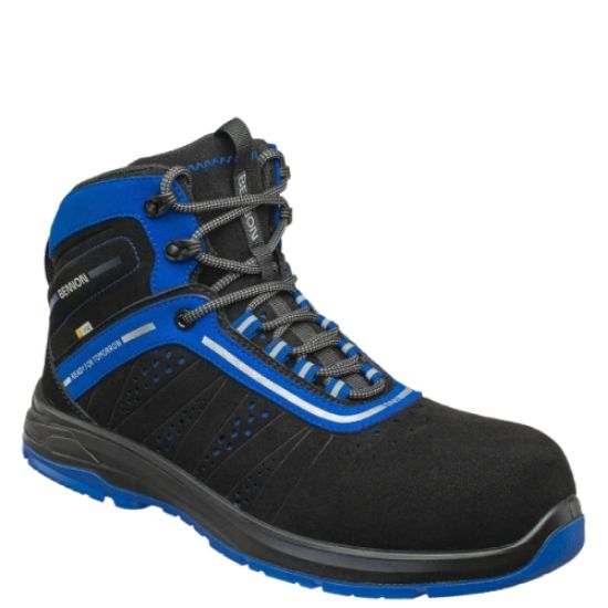 Čevelj delovni visok,  4WIDE BLUE HIGH, Bennon