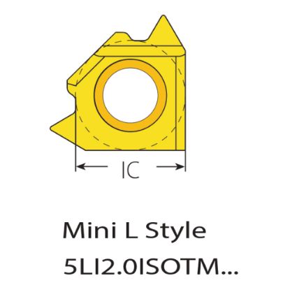 Slika Ploščica metrična (ISO) tipa L