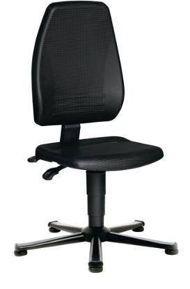 Slika Stol pisarniški vrtljivi z naslonom, višina 440-620 mm Tecwerk