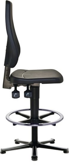 Stol pisarniški vrtljivi z naslonom, višina 580-850 mm Tecwerk