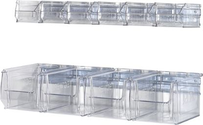 Slika Letev stenska s polodprtimi zaboji TECWERK