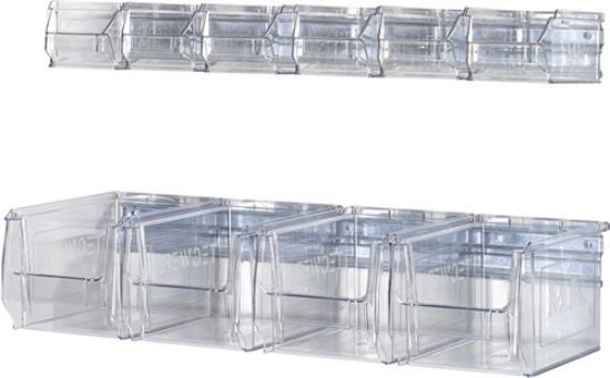 Letev stenska s polodprtimi zaboji TECWERK