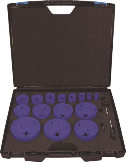 Komplet žag za luknje, HSS-Co8 TECWERK