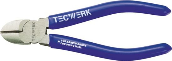 Klešče stranske, polirana glava, plastična prevleka TECWERK