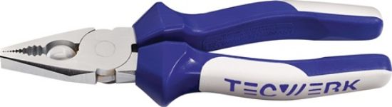 Univerzalne klešče, večkomponentni ročaji, kromirane TECWERK