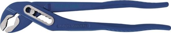 Klešče papiga za cevi, vodovodne, polirane, modre TECWERK