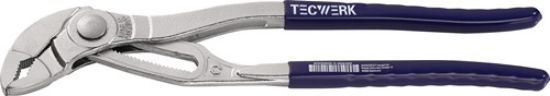 Klešče papiga za cevi, vodovodne PRESSplus, polirane, plastična prevleka TECWERK