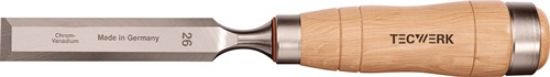 Tesarsko dleto z 2 kovinskima objemkama, robustna izvedba TECWERK