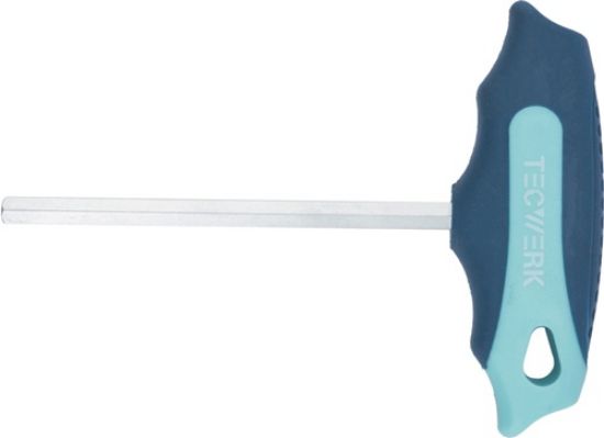 Imbus ključ za kotne zatiče s T-ročajem, TECWERK