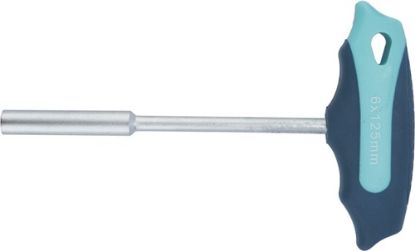 Slika Šestrobi ključ z ročajem T, tip s 2-komponentnim ročajem TECWERK