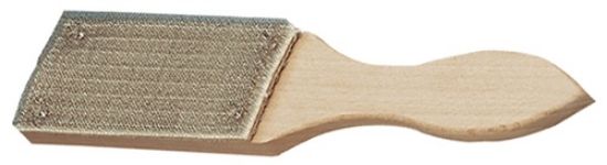 Krtača za pilo dolžine 235 mm, jeklena obloga dolžine 115 mm TECWERK