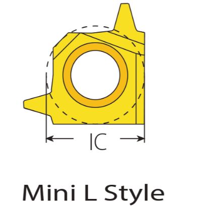 Slika Ploščice navojne rezkalne tipa L