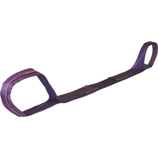 TRAK BREMENSKI dolžine 1m nosilnosti do 1000Kg, z obojestransko zanko, vijolične