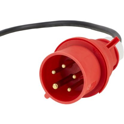 Slika PODALJŠEK ELEKTRIČNI 20M (5X2,5MM2) TYP:H07RN-F 5G2,5 z 2 ZAŠČITENIMA VTIČNICAMA