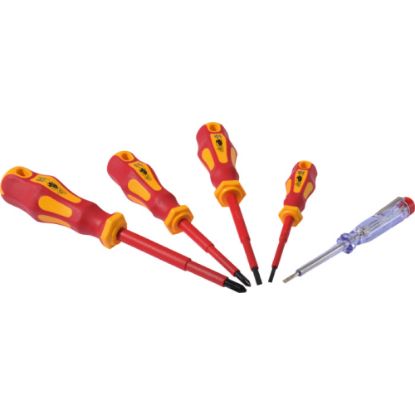 Slika IZVIJAČI VDE v 5-delni garnituri 