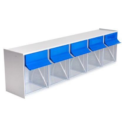 Slika SHRANJEVALNA OMARICA 601X136X163 Z 5 PREDALI