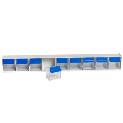 Slika SHRANJEVALNA OMARICA 601X64,5X76,5 Z 9 PREDALI