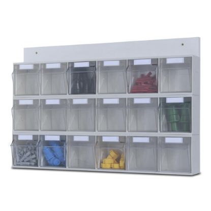 Slika SHRANJEVALNA OMARICA 610X92X410 Z 18 PREDALI