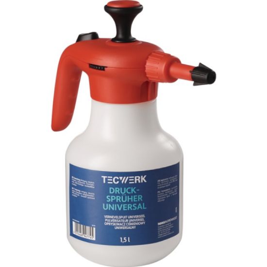 PRŠILKA ROČNA INDUSTRIJSKA UNIVERZALNA 1,5L TLAČNA - plastična, z nastavljivo pr