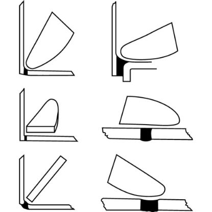 Slika SILIKONSKA LOPATKA ZA GLAJENJE SILIKONSKIH SPOJEV