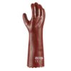 DELOVNE ROKAVICE ZA KEMIKALIJE,PVC,RDEČE, DOLŽINE 45 CM,TEXXOR 2173, VEL.10