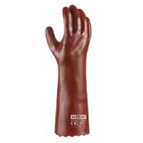 Slika DELOVNE ROKAVICE ZA KEMIKALIJE,PVC,RDEČE, DOLŽINE 45 CM,TEXXOR 2173, VEL.10