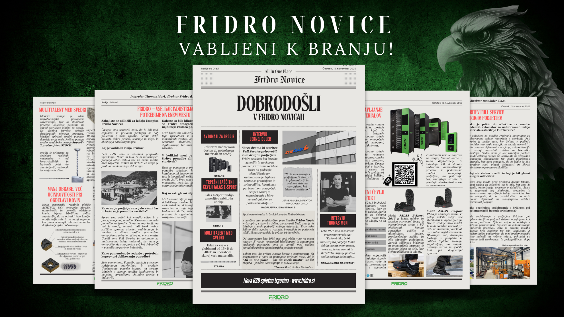 Časopis Fridro NOVICE