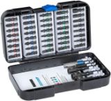 Slika NASTAVKI V 45-DELNI GARNITURI, PH, PZ, TORX, imbus in magnetnimi nastavki, GEDOR