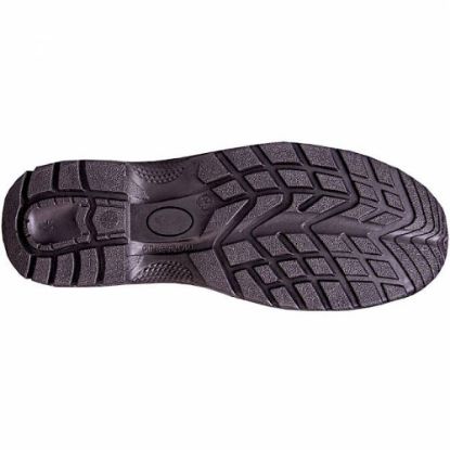 Slika Čevelj delovni visoki z jekleno kapico S3, usnjen, Leon