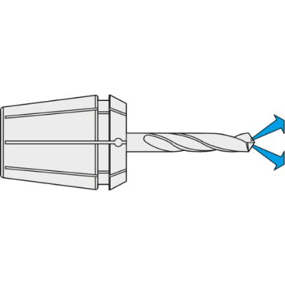 Slika Puša vpenjalna 428E|ER 20 z notranjim hlajenjem (IK)