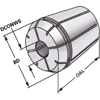 Slika Puša vpenjalna ER40/472G za navojne svedre