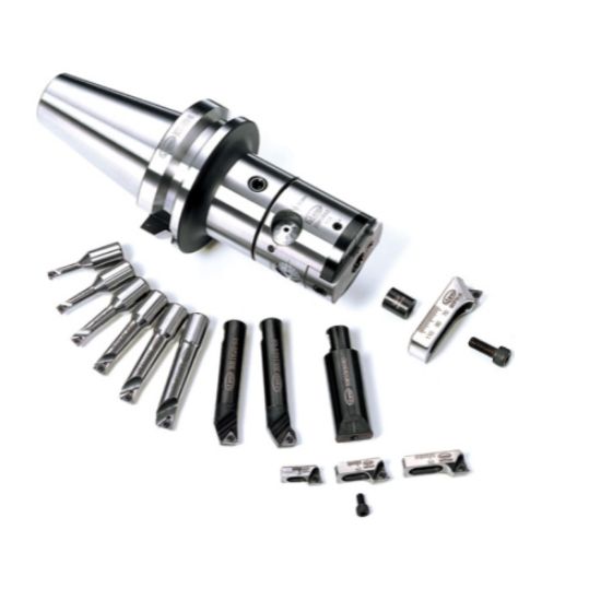 GARNITURA ZA FINO IZSTRUŽEVANJE DIN69871 SK40 D6-150mm - HBOR63 6-150