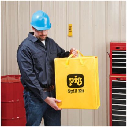 Slika UNIVEZALNI KOMPLET ZA RAZLITJE, 37-DELNI - VPOJNE BLAZINE, CEV VPOJNA IN VREČE Z