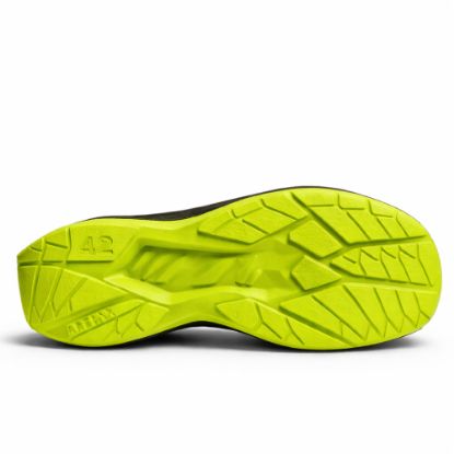 Slika Delovni sandal s kapico, S1, ARYA, črno-zelen